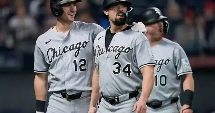 Peters draws key walk after 18-pitch plate appearance, White Sox down Guardians 7-3