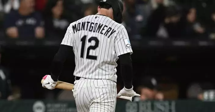 Colson Montgomery of White Sox trying to focus on positives, not strikeout record