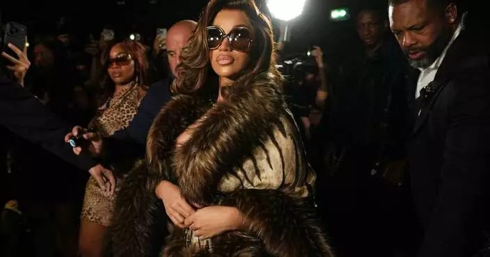 Cardi B brings star power as Roberto Cavalli goes wild at Milan Fashion Week