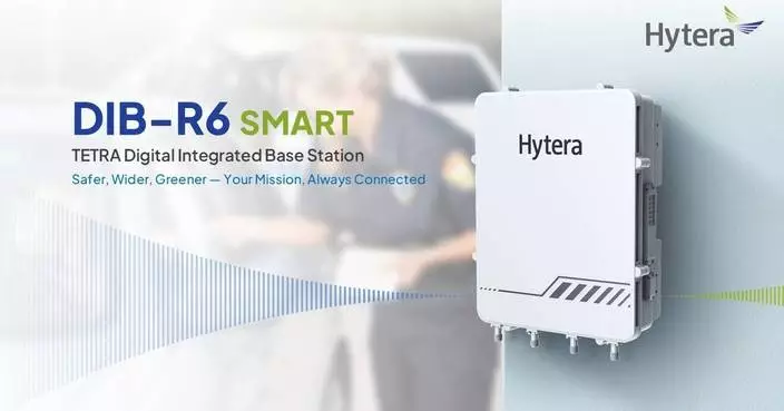 Hytera Launches DIB-R6 SMART to Simplify TETRA Infrastructure and Enable Flexible Capacity Scaling