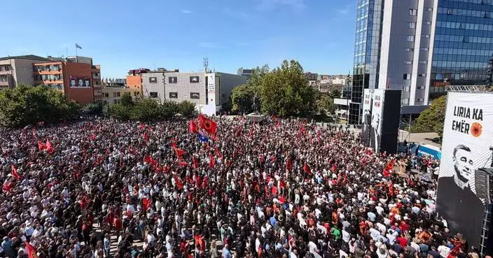 Protests against war crimes verdicts add pressure on Kosovo's government