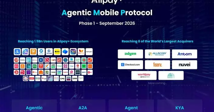 Ant International's Agentic Mobile Protocol Rolls Out Globally with Wallets and Acquirers; Initiating Collaboration on KYA Interoperability Framework with Mastercard and Visa