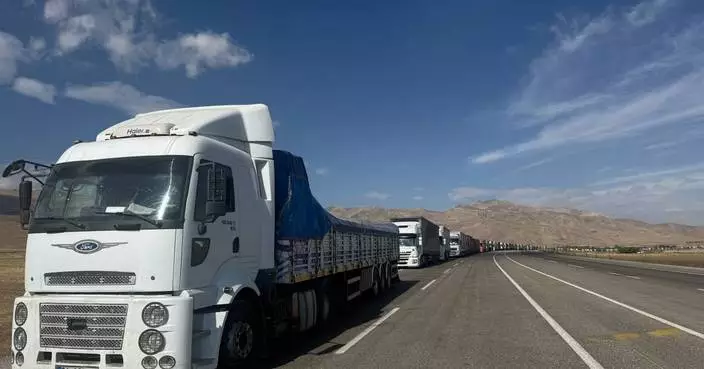 Hundreds of trucks jam Turkey-Iran border crossing as US blockade pushes trade overland