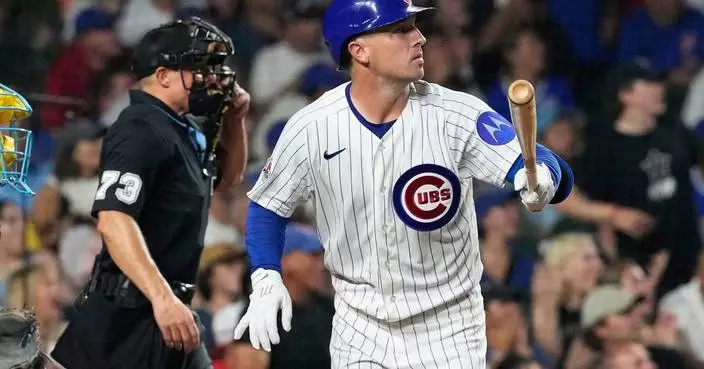 Alex Bregman hits 3 home runs and Cubs set team record with 9 in 17-3 rout of Brewers