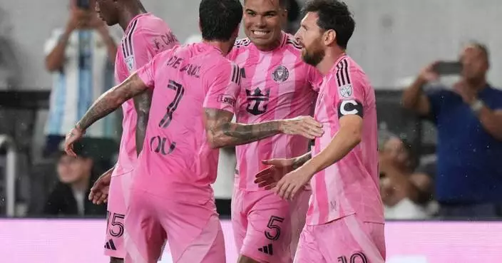 Messi logs 2 assists for Inter Miami in first match since retiring from international soccer