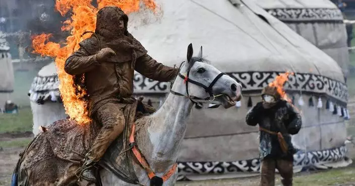 Photos show centuries-old traditions and sports at Kyrgyzstan’s World Nomad Games