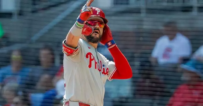 Breakthrough 7-run 8th inning lifts Phillies' mood after avoiding series sweep against Braves