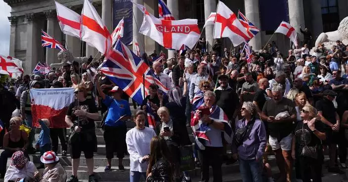 Far-right UK activist arrested after migrant dinghy slashed in the English Channel