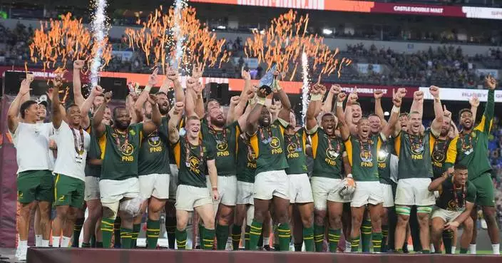 South Africa wins the Greatest Rivaly series 3-1 win, beating New Zealand 43-28 in the final test