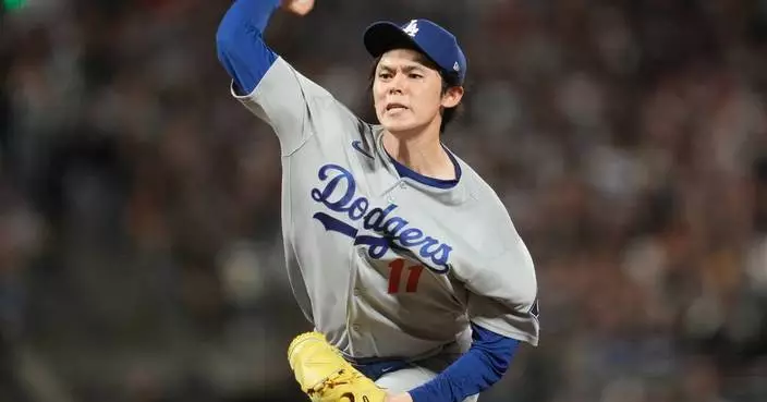 Teoscar Hernández, Andy Pages hit home runs, Skubal strikes out 10 as Dodgers beat Giants 2-0