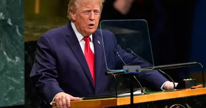 FACT FOCUS: Trump made multiple false and misleading claim in front of the UN General Assembly
