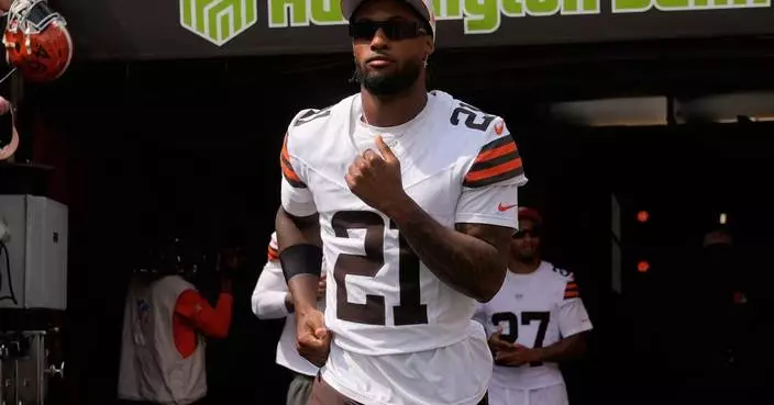 Browns CB Denzel Ward joins Travis Kelce as minority investor in Cleveland Guardians