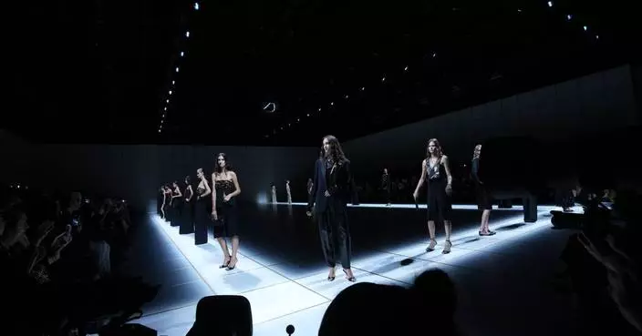 Armani's business and creative evolution on show in Milan a year after founder's death