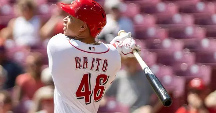 Brito, Bleday and Rodríguez homer, Reds score 7 unanswered runs to beat Padres 7-3