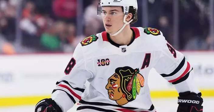 Blackhawks center Connor Bedard becomes second-youngest captain in franchise history