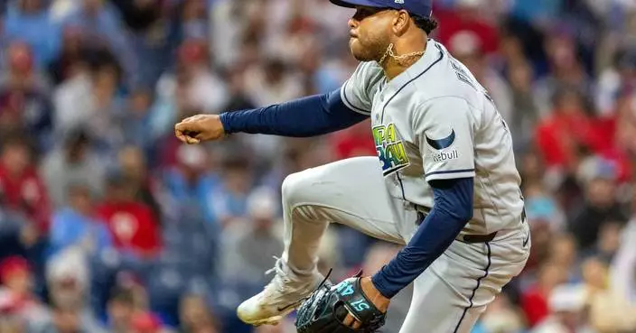 Rays' Freddy Peralta shuts down punchless Phillies, who lose 3rd straight potential playoff clincher