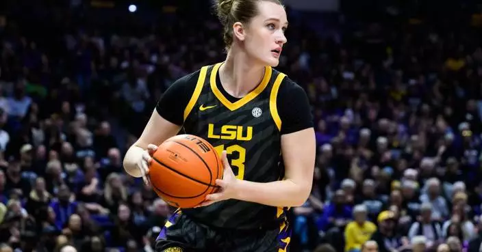 Ukrainian center Koval says she left LSU because team brought in Russian player