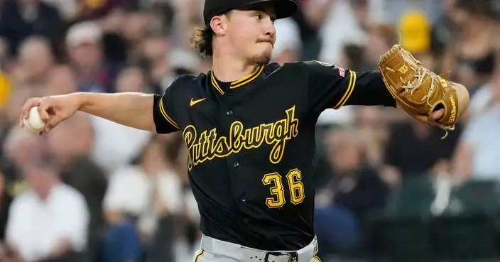 Pirates back Bubba Chandler with 18 hits in 9-3 victory over White Sox