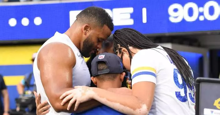 Aaron Donald is active for the Rams against the Giants in the final step in his comeback