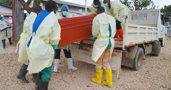 Congo begins Ebola vaccinations for health workers in the epicenter of the outbreak