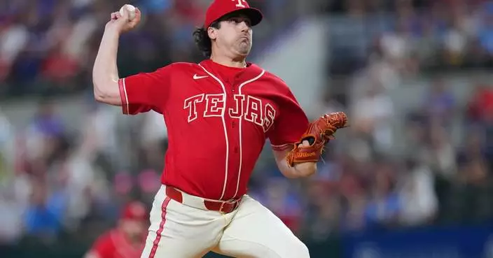 Rangers starter Cal Quantrill leaves after throwing 12 pitches because of right lat tightness