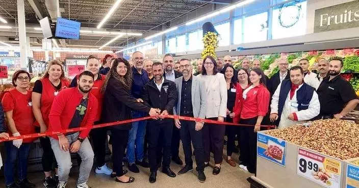 A Fresh New Look for Adonis Mediterranean Market on Sauvé Street