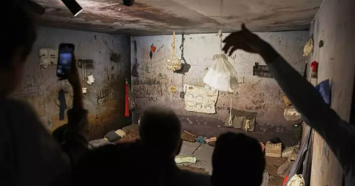 Photos show artifacts from Syria’s Assad-era prisons at the Damascus International Fair