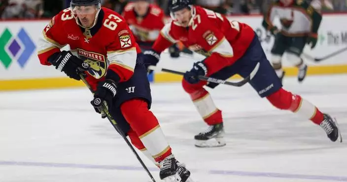 Panthers say Marchand will be rehabbing through October, Gadjovich remains out indefinitely