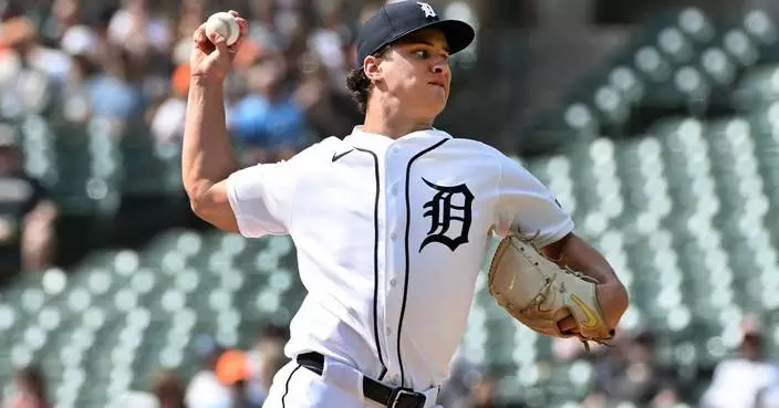 Jobe strikes out career-high 8, Tigers extend Rockies' slide to 7 games with 8-1 win