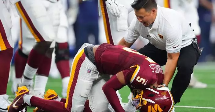 The Commanders are 0-2 and already dealing with another injury to their franchise quarterback