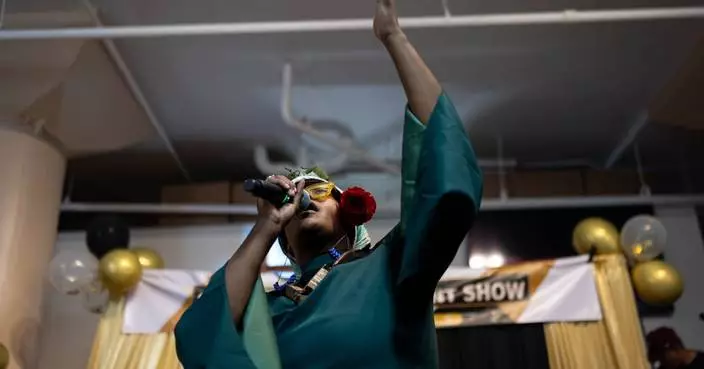At a talent show on Los Angeles' Skid Row, the performers are all part of the homeless community