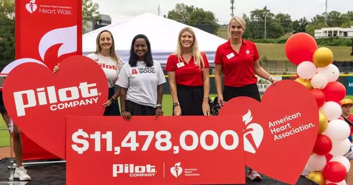 Pilot Commemorates More Than $11 Million Raised for American Heart Association
