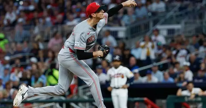 De La Cruz closes in on 30-30, Williamson throws six sharp innings as Reds blank Braves 4-0
