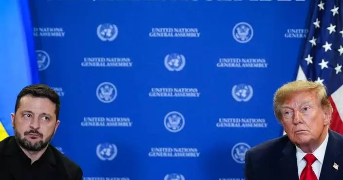 Russia pounds Kyiv with drones, killing 2 and wounding 23 hours before Zelenskyy’s UN address