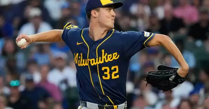 Brewers' Jacob Misiorowski matches career worsts in runs allowed and walks in rough start vs. Cubs