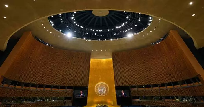 Photos of world leaders confronting global crises at the UN General Assembly