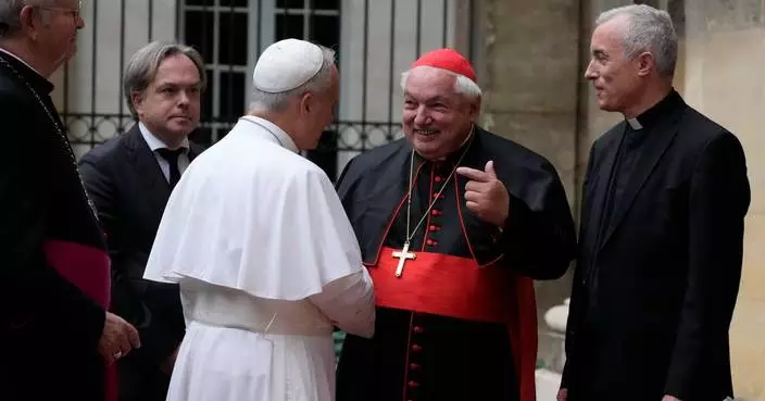 Pope encourages Catholics in deeply secular France to persevere as Paris shuts down for huge Mass