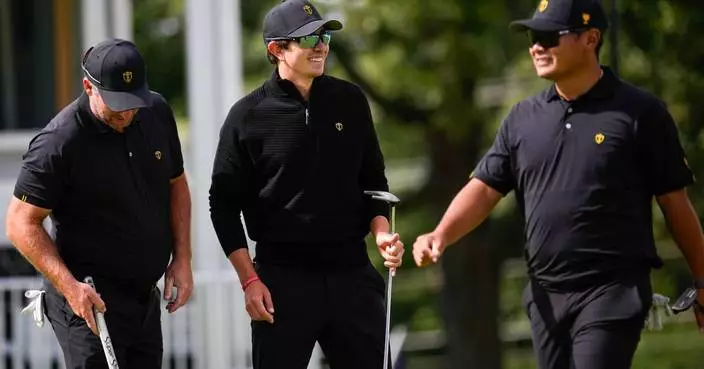 Presidents Cup pairings for opening session at Medinah