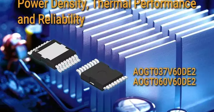 Alpha and Omega Semiconductor’s New αMOS E2™ 600V Super Junction MOSFETs Support Optimized Electrical/Thermal Paths, Boosted System Performance and Long-Term Reliability