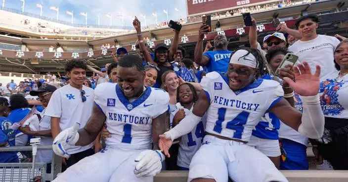 No. 9 Texas A&amp;M loses at home to Kentucky, meaning SEC will have two top-10 teams tumble
