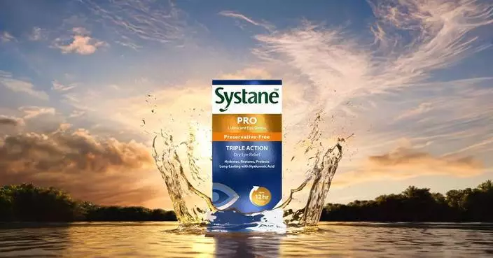 Introducing Systane® PRO PRESERVATIVE-FREE: Alcon’s Longest Lasting, Triple-Action Formula for up to 12 Hours of Dry Eye Symptom Relief