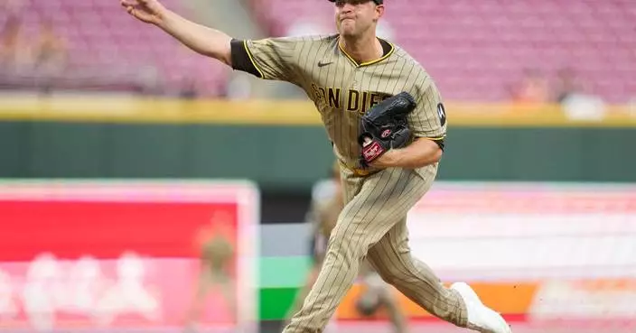 Machado has 4-hit game, King fans 6 in 6 innings as the Padres beat the Reds 5-0