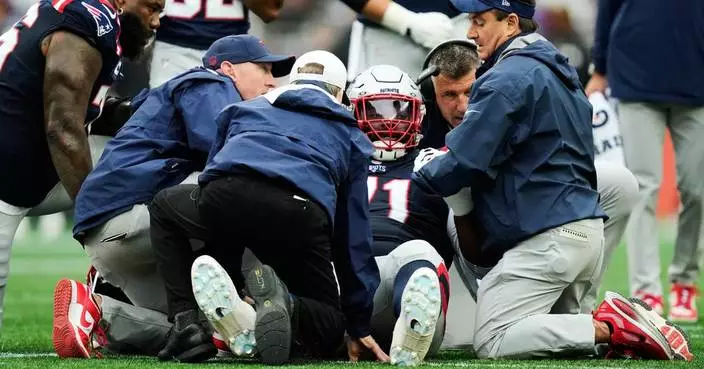 Patriots place Mike Onwenu on injured reserve with an ankle injury; right guard out at least 4 weeks