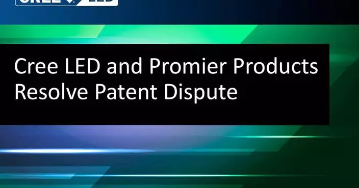 CreeLED Inc. and Promier Products, Inc. (d/b/a LitezAll) Resolve Patent Dispute Through Limited License Agreement