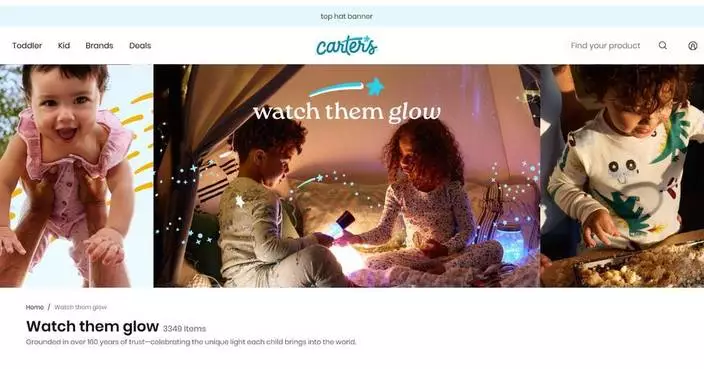CORRECTING and REPLACING VIDEO Carter’s Shines a New Light on Childhood with Evolved Brand Promise, Refreshed Identity and “Watch Them Glow” Campaign