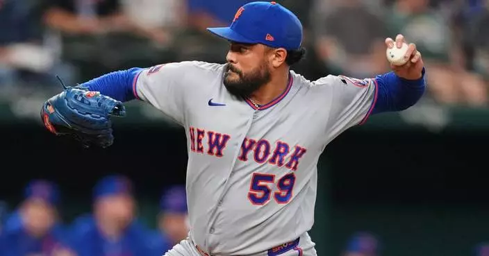 Mets win 1st game after Andy Green named full-time manager, beating AL West-leading Rangers 6-3