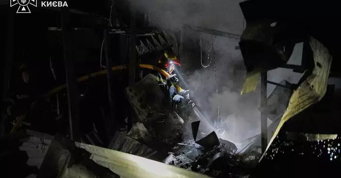 A sixth straight day of Russian strikes hammers Kyiv, killing at least 12