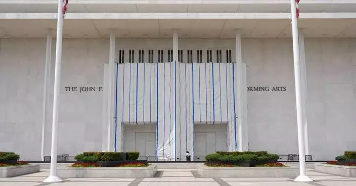 Kennedy Center renews call for Trump-backed shutdown after part of a ceiling collapses