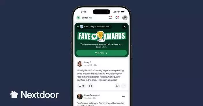 Nextdoor Opens Voting for the 2026 Fave Awards