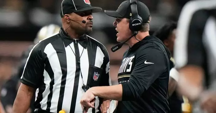 Another disputed fumble call goes against the Saints when Shough   loses ball in loss to Raiders